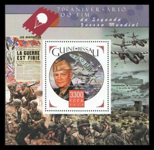 Poštová známka Guinea-Bissau 2015 Konec války, 70. výroèie Mi# Block 1452 Kat 13€