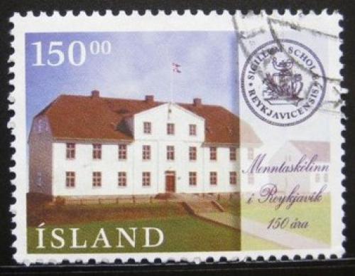 Poštová známka Island 1996 Gymnázium v Reykjavíku Mi# 855 Kat 3.50€