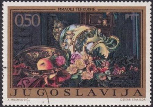 Potov znmka Juhoslvia 1972 Umenie, Milo Tenkovi Mi# 1487