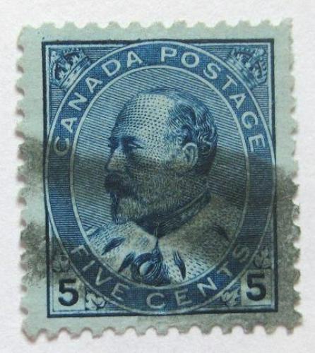 Poštová známka Kanada 1903 Krá¾ Edward VII Mi# 79 A