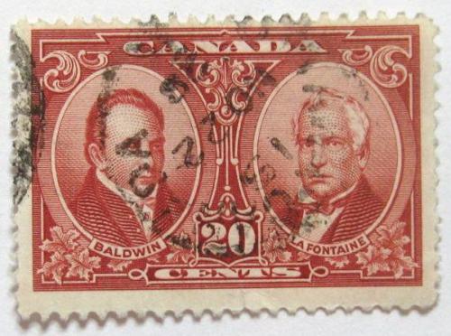 Poštová známka Kanada 1927 Baldwin a Lafontaine Mi# 126 Kat 19€