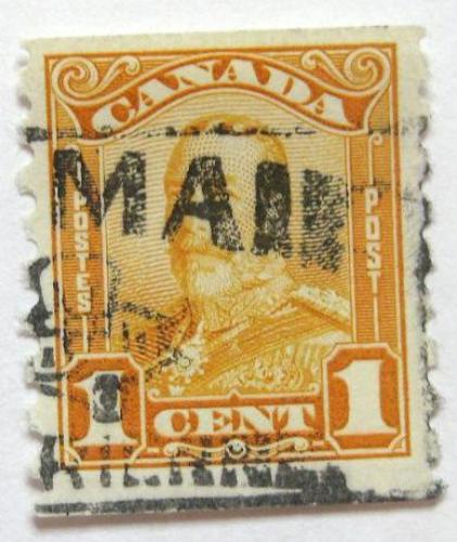 Poštová známka Kanada 1928 Krá¾ Juraj V. Mi# 128 D Kat 34€