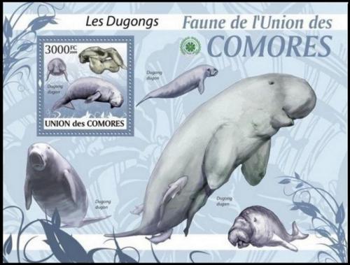 Poštová známka Komory 2009 Dugong Mi# 2467 Kat 15€
