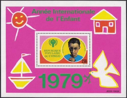 Potov znmka Kongo 1979 Medzinrodn rok dt Mi# Block 21