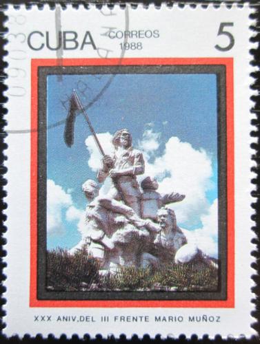 Potov znmka Kuba 1988 Pamtnk Mario-Muoz Mi# 3164