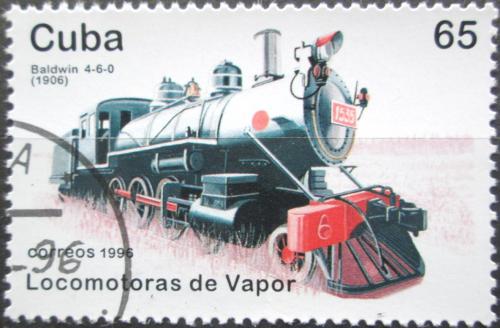 Potov znmka Kuba 1996 Parn lokomotva Mi# 3948