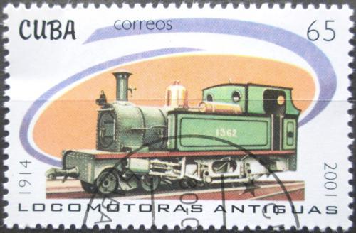 Potov znmka Kuba 2001 Parn lokomotva Mi# 4341