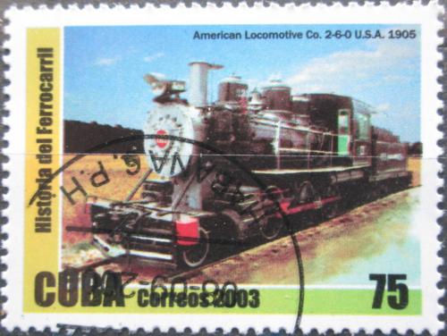 Potov znmka Kuba 2003 Parn lokomotva Mi# 4536
