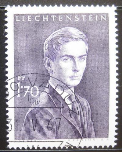 Poštová známka Lichtenštajnsko 1964 Princ Hans-Adam Mi# 439