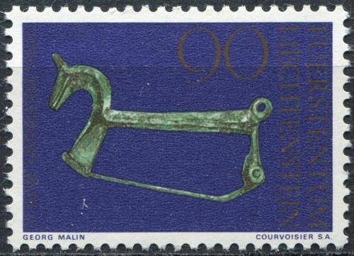 Poštová známka Lichtenštajnsko 1976 Øímská spona Mi# 648
