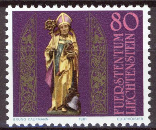 Poštová známka Lichtenštajnsko 1981 Svätý Theodol Mi# 775
