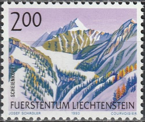 Poštová známka Lichtenštajnsko 1993 Scheienkopf Mi# 1059 Kat 3.50€
