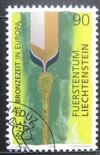 Poštová známka Lichtenštajnsko 1996 Doba bronzová Mi# 1128