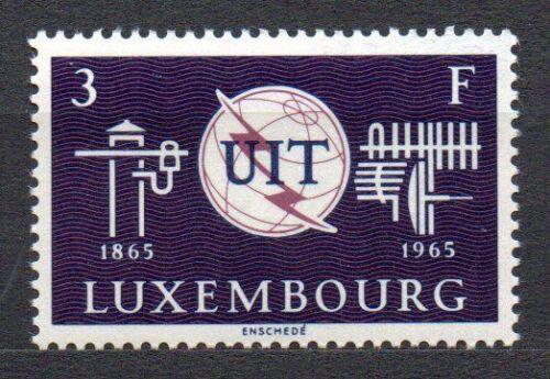 Poštová známka Luxembursko 1965 ITU, 100. výroèie Mi# 714