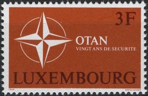Potov znmka Luxembursko 1969 NATO, 20. vroie Mi# 794