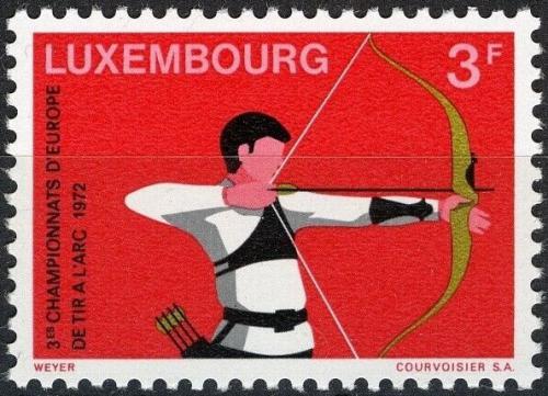 Potov znmka Luxembursko 1972 Lukostelba Mi# 848