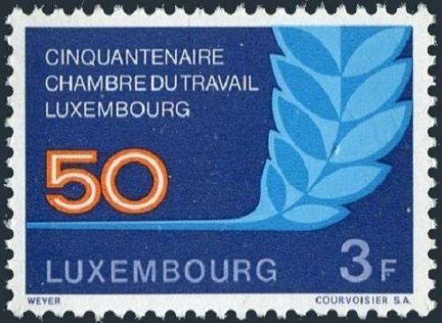 Potov znmka Luxembursko 1973 Dlnick komora, 50. vroie Mi# 868