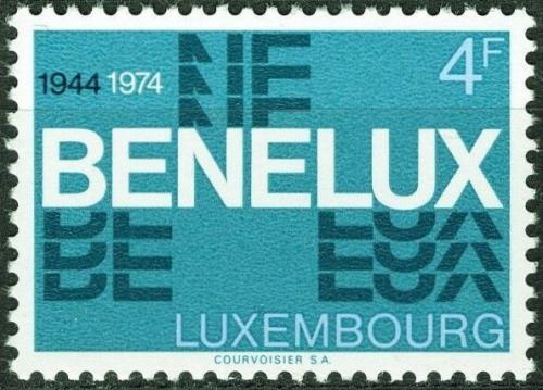 Potov znmka Luxembursko 1974 BENELUX, 30. vroie Mi# 891 - zvi obrzok