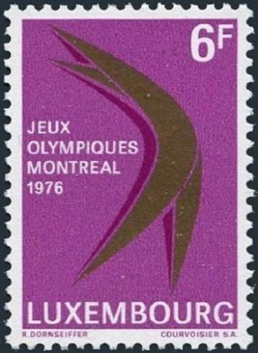 Potovn znmka Lucembursko 1976 LOH Montreal Mi# 931
