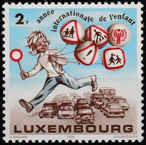 Potovn znmka Lucembursko 1979 Mezinrodn rok dt Mi# 996