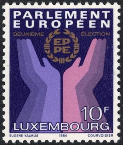 Potov znmka Luxembursko 1984 Druh volby do Evropskho parlamentu Mi# 1097 - zvi obrzok