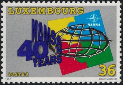 Potov znmka Luxembursko 1998 NAMSA, 40. vroie Mi# 1465 - zvi obrzok