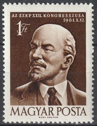 Potov znmka Maarsko 1961 V. I. Lenin Mi# 1797 - zvi obrzok