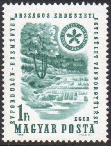 Poštová známka Maïarsko 1964 Vodopád Eger Mi# 2042