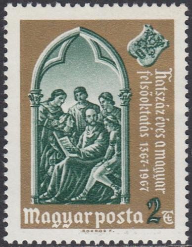 Poštová známka Maïarsko 1967 Univerzita v Pecs Mi# 2363