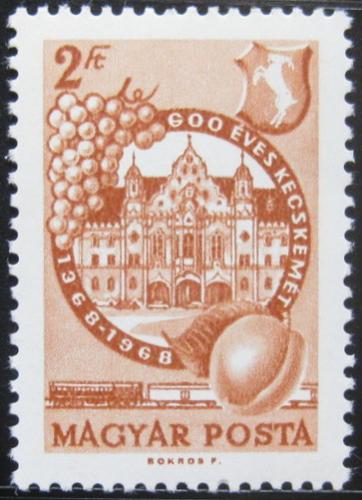 Poštová známka Maïarsko 1968 Kecskemét, 600. výroèie Mi# 2397