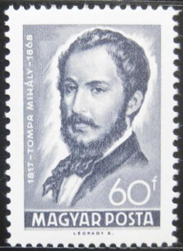 Poštová známka Maïarsko 1968 Mihály Tompa, básník Mi# 2432