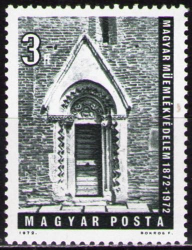 Potov znmka Maarsko 1972 Portl kostola Mi# 2741