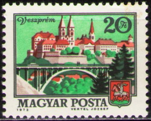 Poštová známka Maïarsko 1973 Veszprém Mi# 2916