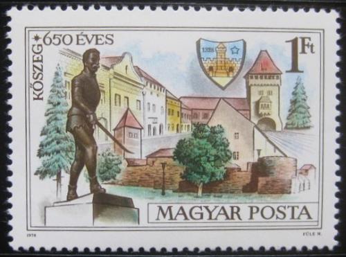 Poštová známka Maïarsko 1978 Koszeg, 650. výroèie Mi# 3320