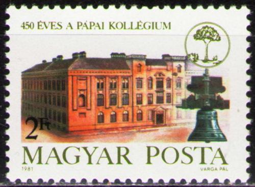 Poštová známka Maïarsko 1981 Kalvínistické kolegium Mi# 3508
