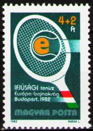 Potov znmka Maarsko 1982 Tenis Mi# 3537