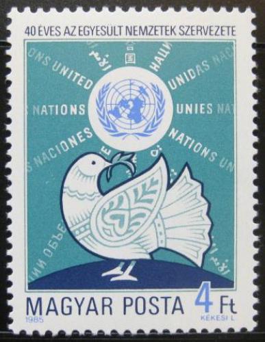 Potov znmka Maarsko 1985 OSN, 40. vroie Mi# 3787