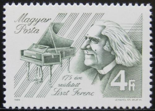 Potov znmka Maarsko 1986 Franz Liszt, skladatel Mi# 3842 - zvi obrzok