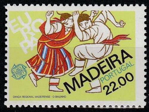 Poštová známka Madeira 1981 Európa CEPT, folklór Mi# 70