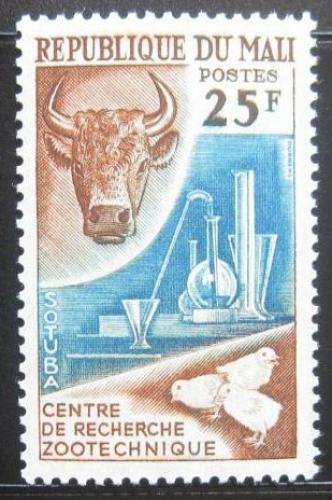 Poštová známka Mali 1963 Sotuba ZOO Institut Mi# 58