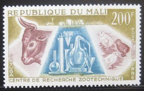 Poštová známka Mali 1963 Sotuba ZOO institut Mi# 59