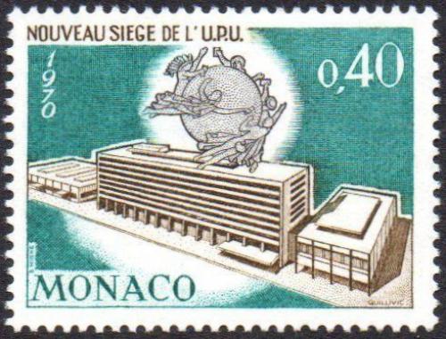Poštová známka Monako 1970 Budova UPU v Bernu Mi# 976