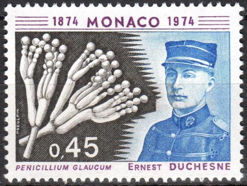 Poštová známka Monako 1974 Ernest Duchesne, bakteriolog Mi# 1118