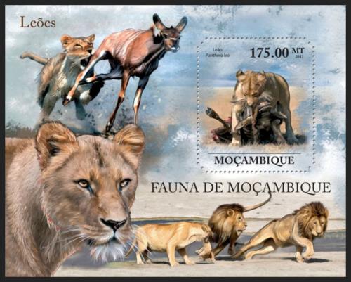Poštová známka Mozambik 2011 Levy Mi# Block 521 Kat 10€