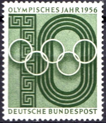Potov znmka Nemecko 1956 Olympijsk rok Mi# 231