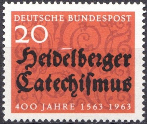 Potov znmka Nemecko 1963 Heidelbersk katechismus, 400. vroie Mi# 396 - zvi obrzok