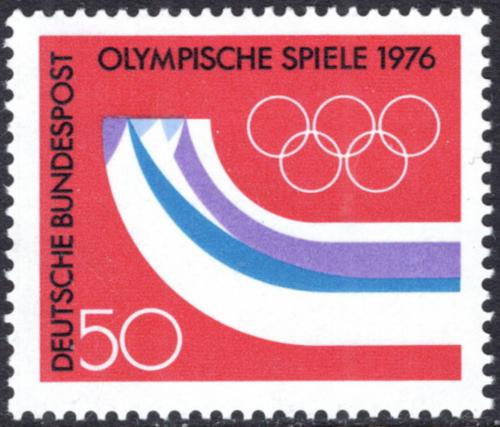 Potov znmka Nemecko 1976 ZOH Innsbruck Mi# 875 - zvi obrzok