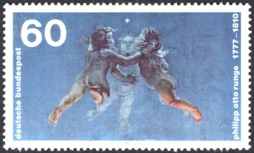 Potov znmka Nemecko 1977 Umenie, Philipp Runge Mi# 940 - zvi obrzok