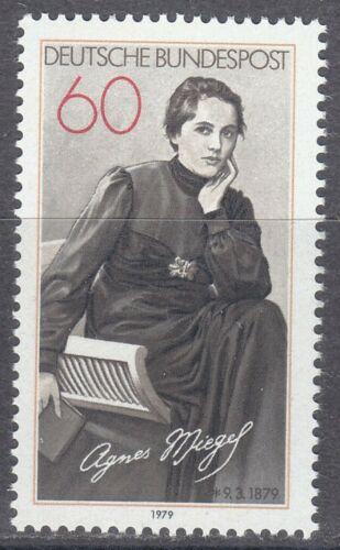 Poštová známka Nemecko 1979 Agnes Miegel, básníøka Mi# 1001