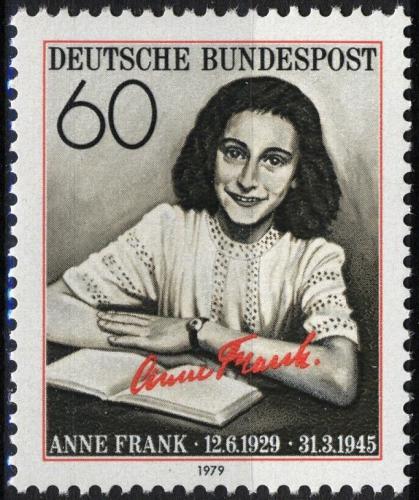 Potov znmka Nemecko 1979 Anne Frank Mi# 1013 - zvi obrzok